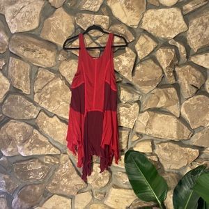 Rare vintage Red intimates dress - firm -